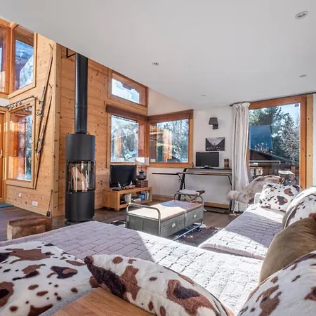 木屋 And Spacious In Mont Blanc 霞慕尼