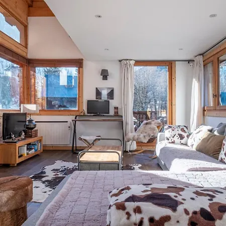 And Spacious In Mont Blanc 木屋 霞慕尼
