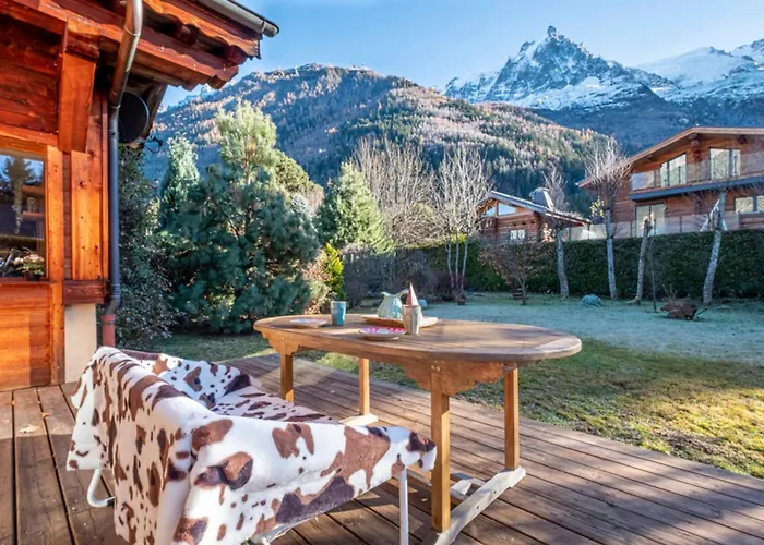 A Dream With Mont Blanc View In Chalet Chamonix Mont Blanc
